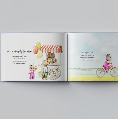 Dadventure - Father's Day Book, First Father's Day, Personalised Book for Dad