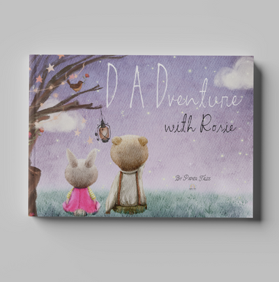 Dadventure - Father's Day Book, First Father's Day, Personalised Book for Dad