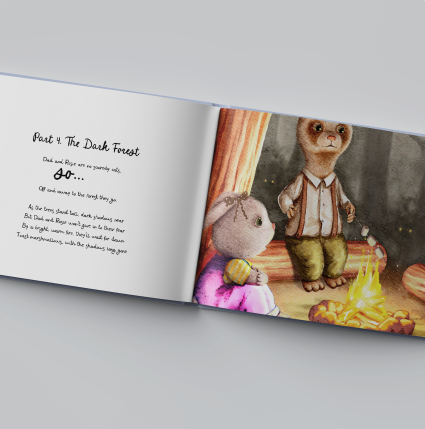 Dadventure - Father's Day Book, First Father's Day, Personalised Book for Dad